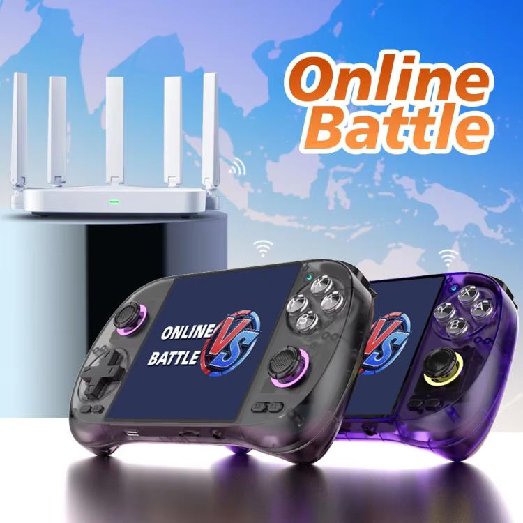 D40Max 4-Inch HD Open-Source Gaming Console With WiFi  Android 10 OS, GE8300 CPU, 16G+64G, 16G+128G, 16G+256G