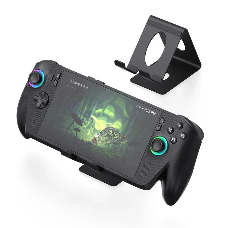 JYS Universal Metal Desktop Stand for Handheld Consoles Compatible with ROG Xbox Ally/X, Switch, Steam Deck & Lenovo Legion Go, Desktop Stand White, Desktop Stand Black