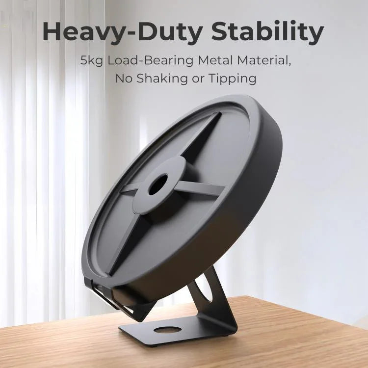 JYS Universal Metal Desktop Stand for Handheld Consoles Compatible with ROG Xbox Ally/X, Switch, Steam Deck & Lenovo Legion Go, Desktop Stand White, Desktop Stand Black