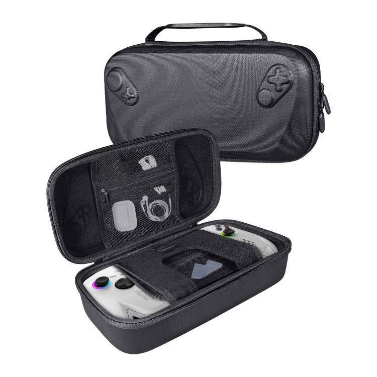 JYS Hard Carrying Case for ROG Xbox Ally/X Handheld Portable Travel Zipper Bag, JYS-X152 White, JYS-X152 Black