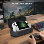 JYS Hard Carrying Case for ROG Xbox Ally/X Handheld Portable Travel Zipper Bag, JYS-X152 White, JYS-X152 Black