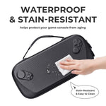 JYS Hard Carrying Case for ROG Xbox Ally/X Handheld Portable Travel Zipper Bag, JYS-X152 White, JYS-X152 Black