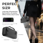 JYS Hard Carrying Case for ROG Xbox Ally/X Handheld Portable Travel Zipper Bag, JYS-X152 White, JYS-X152 Black