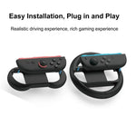 PGTECH 10-In-1 Accessory Bundle For Nintendo Switch 2 Steering Wheels, Grips, Thumbstick Caps