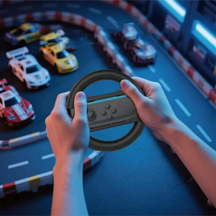 PGTECH 10-In-1 Accessory Bundle For Nintendo Switch 2 Steering Wheels, Grips, Thumbstick Caps