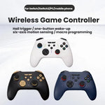 S201 Bluetooth Gaming Controller - Hall Effect Triggers, Dual Back Buttons For Macros, Compatible With Switch 2/Switch/PC/Steam/Mobile