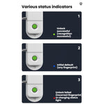 Fingerprint Child Safety Lock Window Fridge Positioner Restrictor