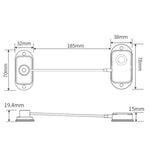 Fingerprint Child Safety Lock Window Fridge Positioner Restrictor