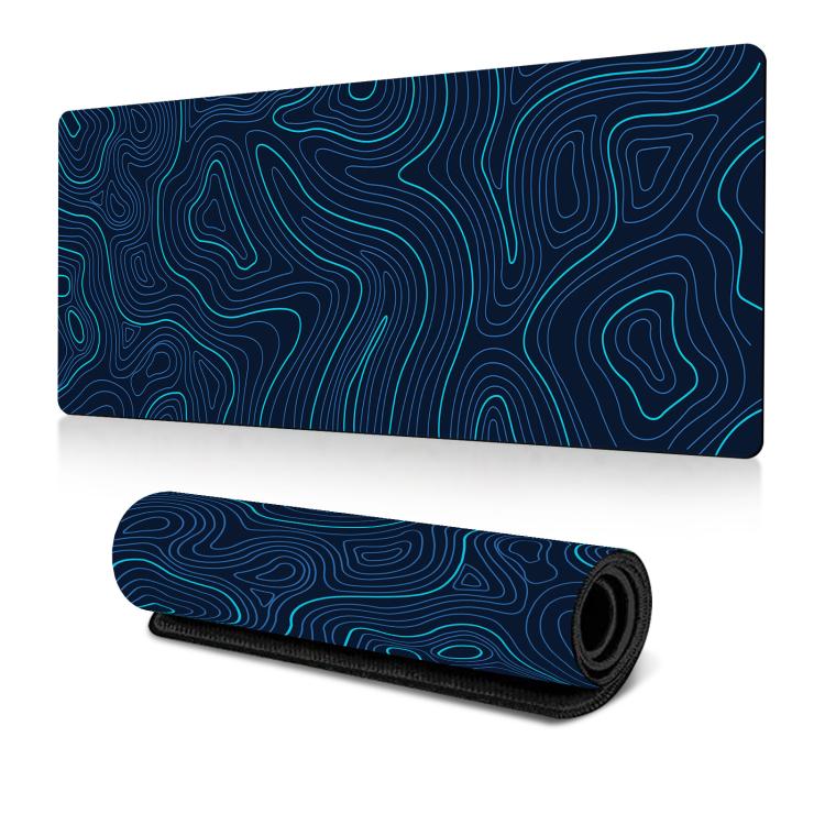 Abstract Line Texture Mouse Pad Non-Slip Desk Mat For Office, Gaming, 300x600x2mm, 300x700x2mm, 300x800x2mm, 400x900x2mm