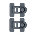2pcs Child Proof Refrigerator Lock No-Drill Anti-Pinch Baby Safety Lock