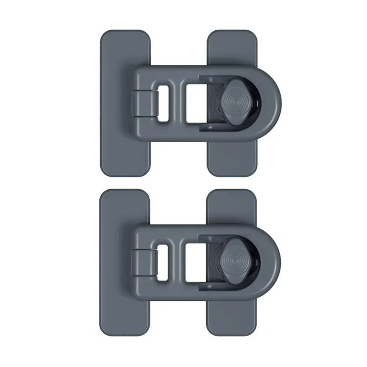 2pcs Child Proof Refrigerator Lock No-Drill Anti-Pinch Baby Safety Lock