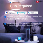 Compatible with Tuya Zigbee Recessed Ceiling Light RGB+CW+WW Dimmable LED Downlight, 5W 2.5inch, 7W 3.5inch, 10W 4inch, 15W inch