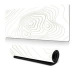 Abstract Line Texture Mouse Pad Non-Slip Desk Mat For Office, Gaming, 300x600x2mm, 300x700x2mm, 300x800x2mm, 400x900x2mm