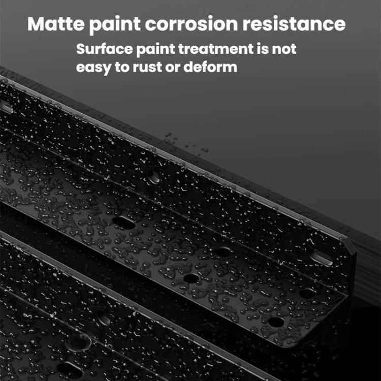 2pcs Floating Stand Support Bracket Desk Support Bracket Wall-Mounted Floating Bracket, Black 222mm, Black 282mm, Black 312mm, Black 352mm, Black 432mm, Stainless Steel 222mm, Stainless Steel 282mm, Stainless Steel 312mm, Stainless Steel 352mm         ...