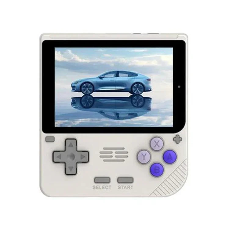 POWKIDDY V10 Retro Handheld Game Console 3.5-inch IPS OCA Full Fit, Quad-Core Cortex-A35 1.5GHz, 64G, 128G
