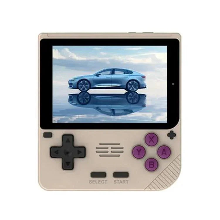 POWKIDDY V10 Retro Handheld Game Console 3.5-inch IPS OCA Full Fit, Quad-Core Cortex-A35 1.5GHz, 64G, 128G
