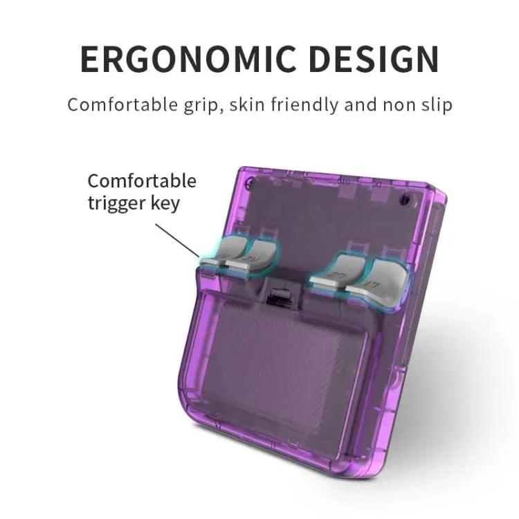 POWKIDDY V10 Retro Handheld Game Console 3.5-inch IPS OCA Full Fit, Quad-Core Cortex-A35 1.5GHz, 64G, 128G