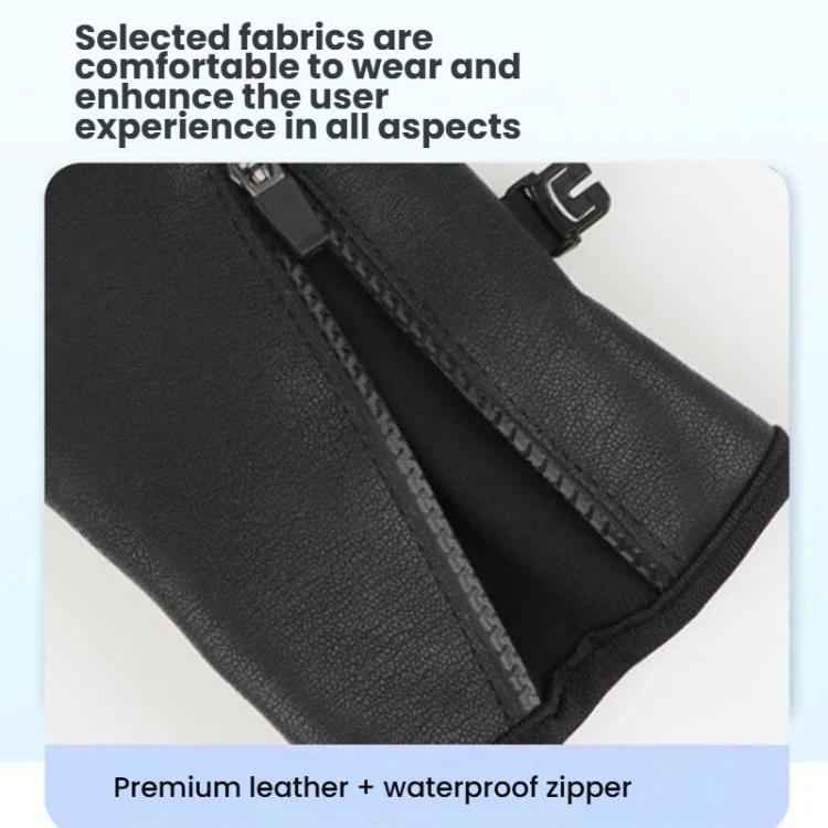 Electric Heated Gloves For Men & Women 3 Heat Settings, Cold/Windproof Winter Thermal Gloves For Outdoor Riding, Skiing, Hiking, Free Size