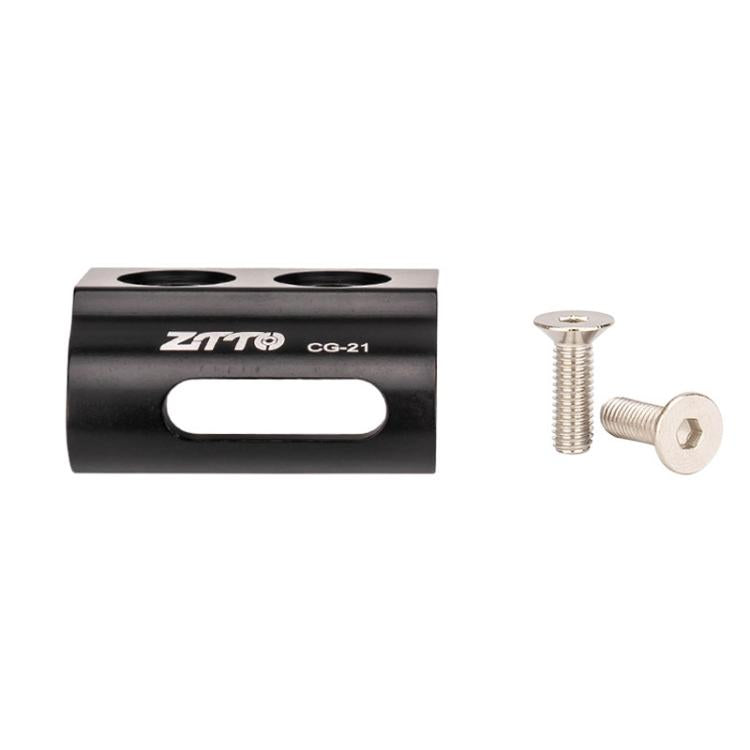 مشبك تثبيت حامل ناقل حركة أمامي لدراجة طريق ZTTO، موديلات CG21 أسود، CG21 أحمر، CG22 أسود، CG22 أحمر