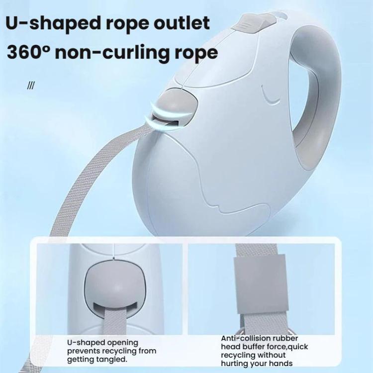 Retractable Dog Leash for Small & Medium Dogs No Tangle Walking Pet Lead, 3m, 5m