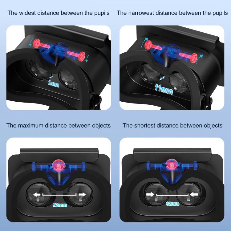 For Nintendo Switch 2 STARTRC GAMES VR Glasses Adjustable Pupil Pitch 3D Accessories