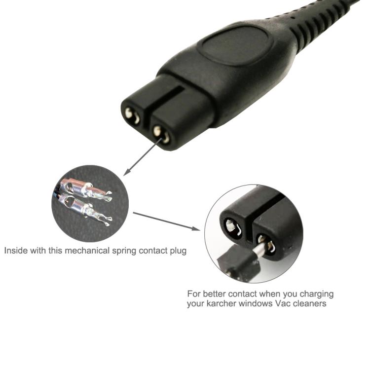 5.5V Cleaner Charger For Karcher WV Series, UK Plug, EU Plug