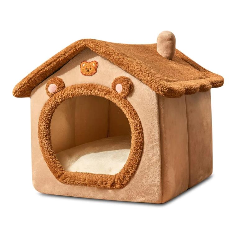 All-Season Removable And Washable Enclosed Warm Cat Bed, S, M, L