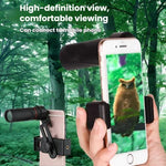 8x HD Outdoor Monocular Portable Low-Light Night Vision Phone Monocular, Single, With Phone Holder, With Phone Holder+Tripod