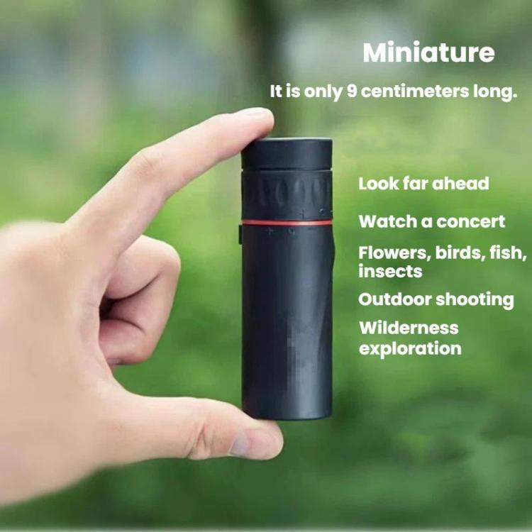8x HD Outdoor Monocular Portable Low-Light Night Vision Phone Monocular, Single, With Phone Holder, With Phone Holder+Tripod