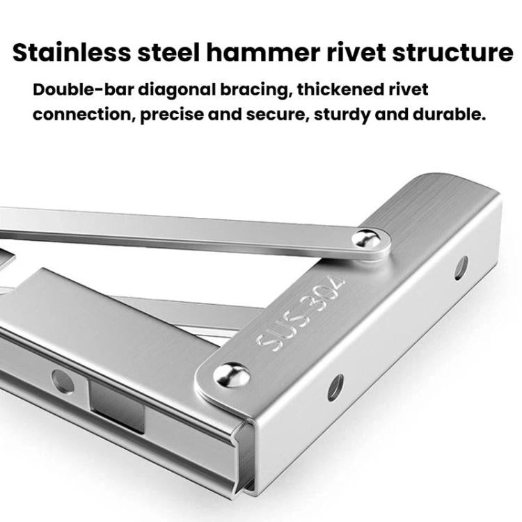 2pcs Foldable Triangle Bracket Wall-Mounted Storage Shelf Shelf Bracket, White 20cm, White 25cm, White 30cm, White 35cm, White 40cm, White 45cm, White 50cm, Black 20cm, Black 25cm, Black 30cm, Black 35cm, Black 40cm, Black 45cm, Black 50cm             ...