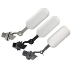 Mini Plastic Float Valve for Aquariums/Humidifiers/Small Water Tanks, 1/2 Inch/20mm Black, 1/2 Inch/20mm Gray, 1/2 Inch/20mm  With AdjustableLlock, 3/4 Inch/25mm Black, 3/4 Inch/25mm Gray