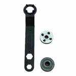 Thickened Four-Jaw Angle Grinder Wrench Grinding Wheel Disassembly Assembly Tools, 2pcs