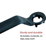 Thickened Four-Jaw Angle Grinder Wrench Grinding Wheel Disassembly Assembly Tools, 2pcs