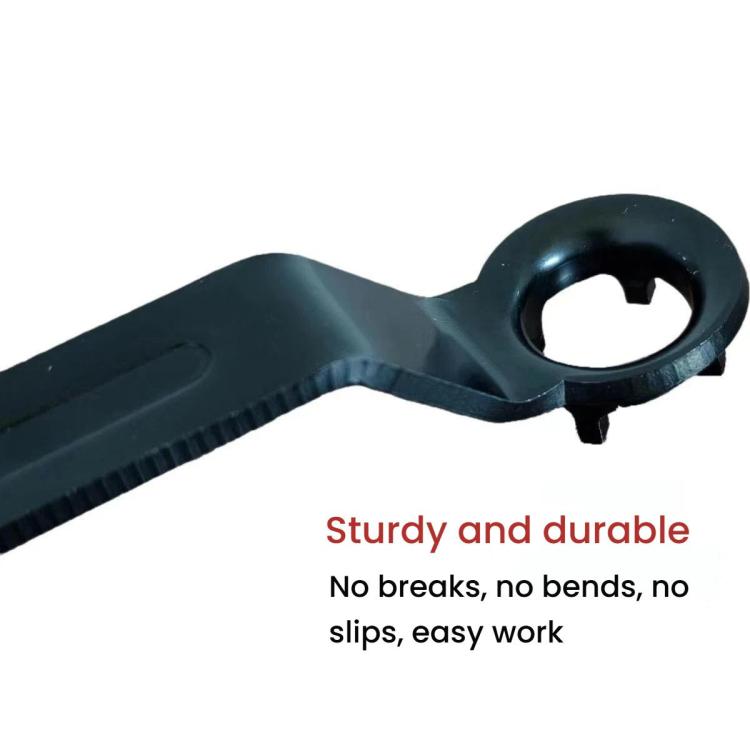 Thickened Four-Jaw Angle Grinder Wrench Grinding Wheel Disassembly Assembly Tools, 2pcs