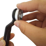 Thickened Four-Jaw Angle Grinder Wrench Grinding Wheel Disassembly Assembly Tools, 2pcs