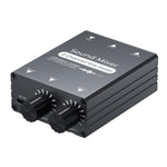 3.5mm Audio Switcher Selector Dual 3.5mm AUX Inputs To Single Output With Independent Volume Control, 3.5mm AUX Inputs To 1 Output