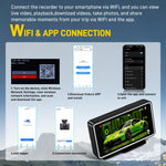 5 Inch 1080P Car Camera With WIFI HUD Display Car DVRs, L5965