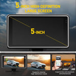 5 Inch 1080P Car Camera With WIFI HUD Display Car DVRs, L5965