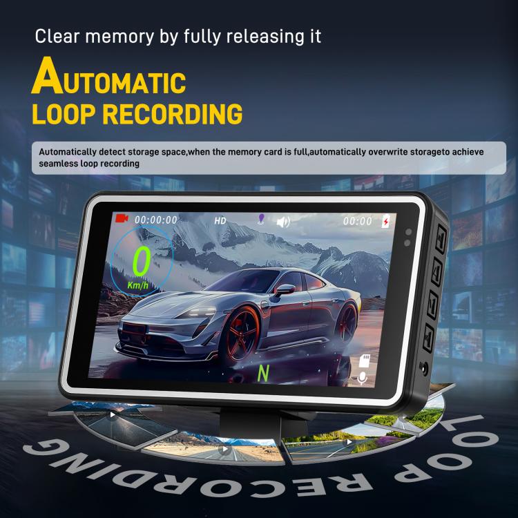 5 Inch 1080P Car Camera With WIFI HUD Display Car DVRs, L5965