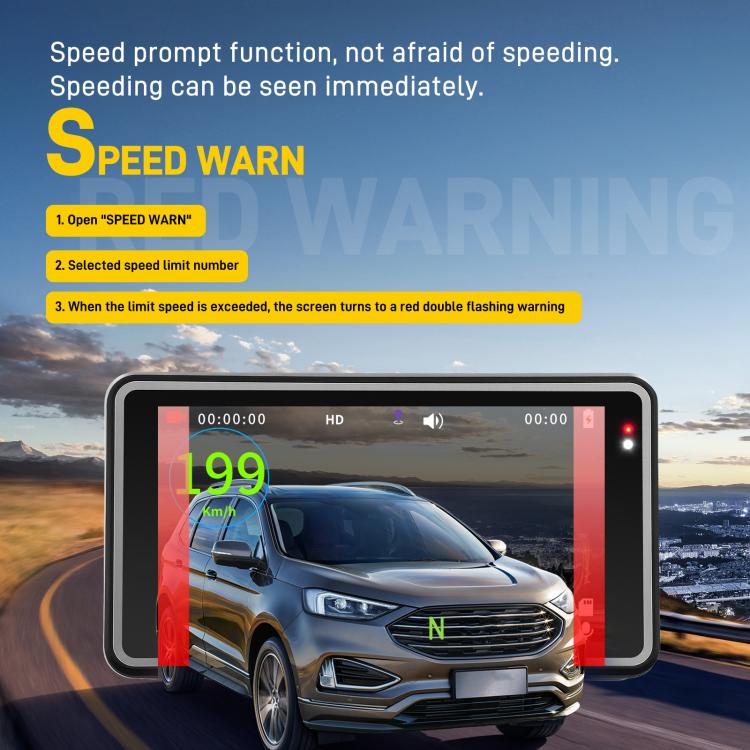 5 Inch 1080P Car Camera With WIFI HUD Display Car DVRs, L5965