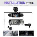 3 Inch 2K Car DVR Camera WIFi Quad Record HD Car Recorder With 1080P Gravity Sensor, L5942
