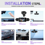 3 Inch 2K Car DVR Camera WIFi Quad Record HD Car Recorder With 1080P Gravity Sensor, L5942