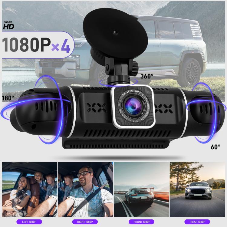 3 Inch 2K Car DVR Camera WIFi Quad Record HD Car Recorder With 1080P Gravity Sensor, L5942