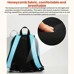 DIY Pattern Backpack With Illuminated LED Display Waterproof Schoolbag