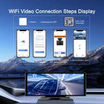 4K HD Car Recorder Car Navigator Carplay Car Center Monitor, A4473