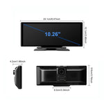 4K HD Car Recorder Car Navigator Carplay Car Center Monitor, A4473