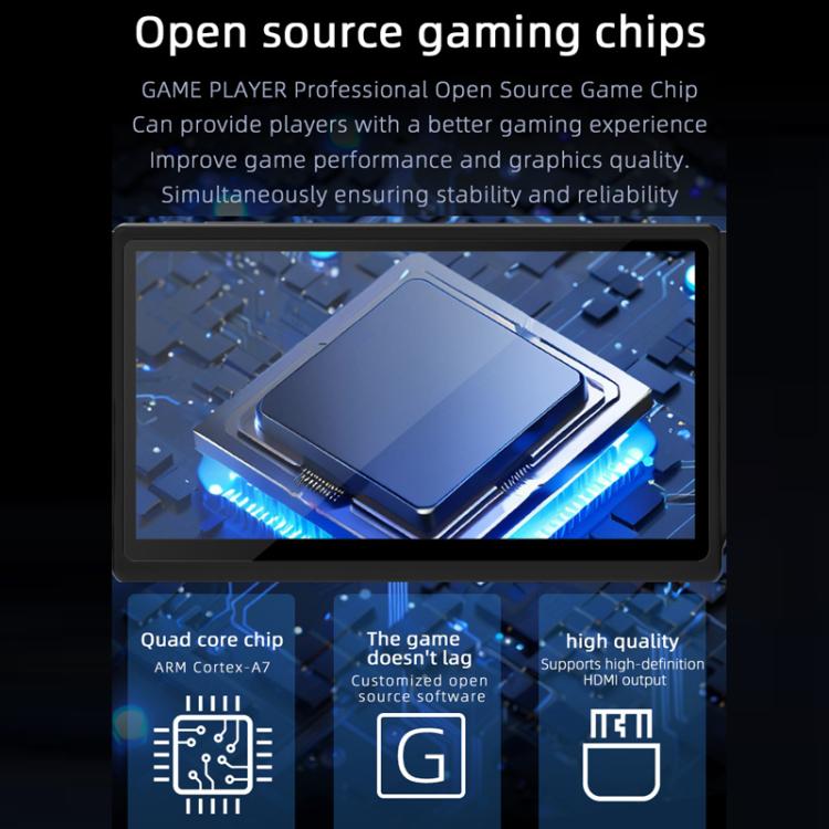 7.0 Inch Handheld Open-Source Game Console With High-Definition Arcade Battles, P5 White, P5 Black, P5 Blue Red, P5 White Doubles Version, P5 Black Doubles Version, P5 Blue Red Doubles Version