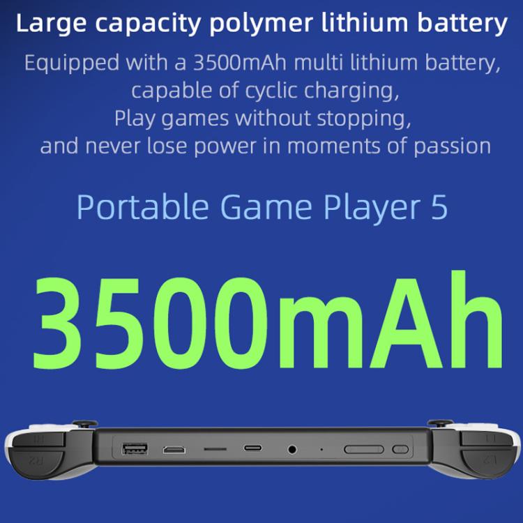 7.0 Inch Handheld Open-Source Game Console With High-Definition Arcade Battles, P5 White, P5 Black, P5 Blue Red, P5 White Doubles Version, P5 Black Doubles Version, P5 Blue Red Doubles Version