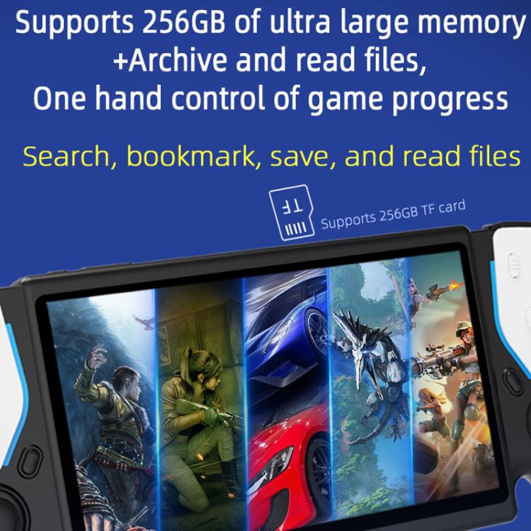 7.0 Inch Handheld Open-Source Game Console With High-Definition Arcade Battles, P5 White, P5 Black, P5 Blue Red, P5 White Doubles Version, P5 Black Doubles Version, P5 Blue Red Doubles Version