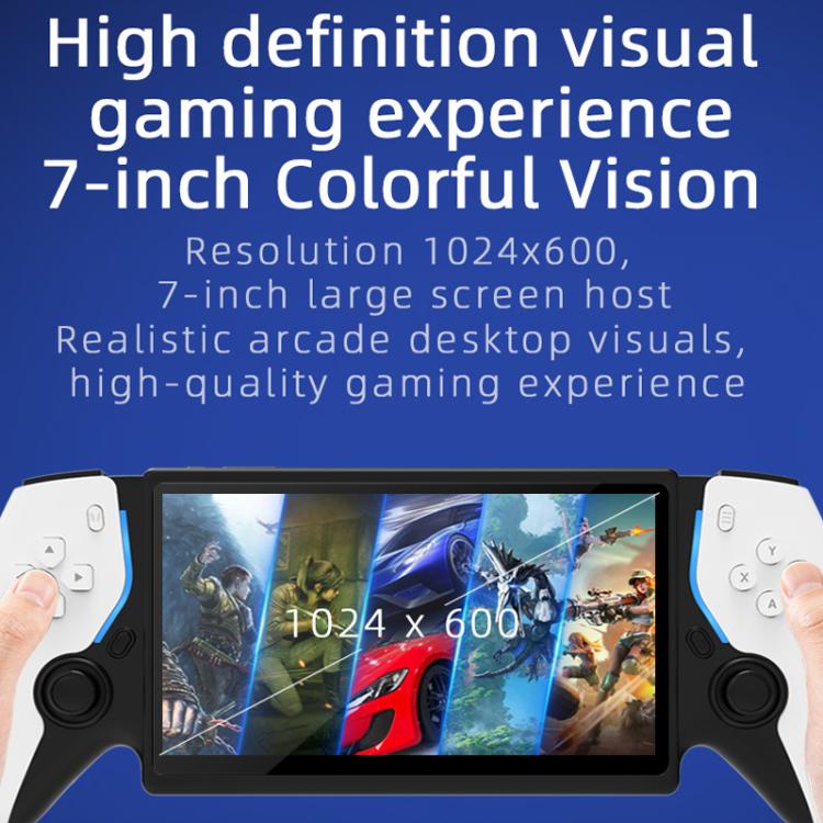 7.0 Inch Handheld Open-Source Game Console With High-Definition Arcade Battles, P5 White, P5 Black, P5 Blue Red, P5 White Doubles Version, P5 Black Doubles Version, P5 Blue Red Doubles Version